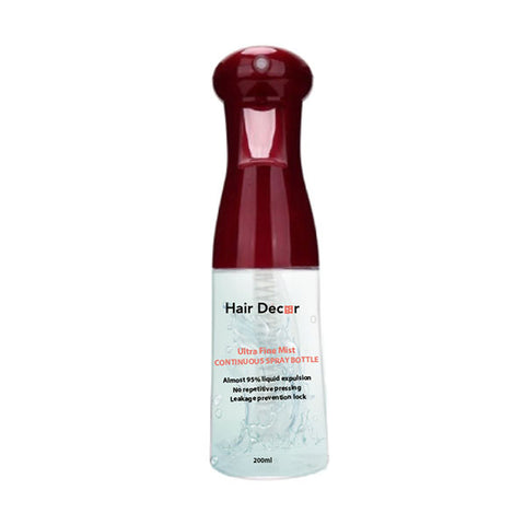 Hair Décor Ultra Fine Mist Continuous Spray Bottle